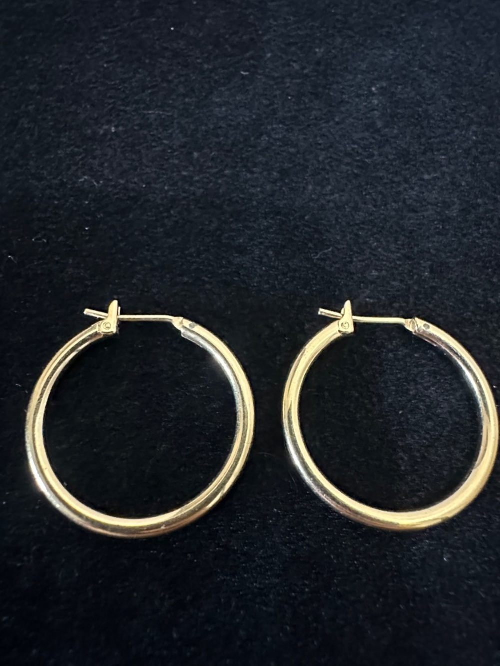 Classic Gold Hoop Earrings - Women's Jewelry